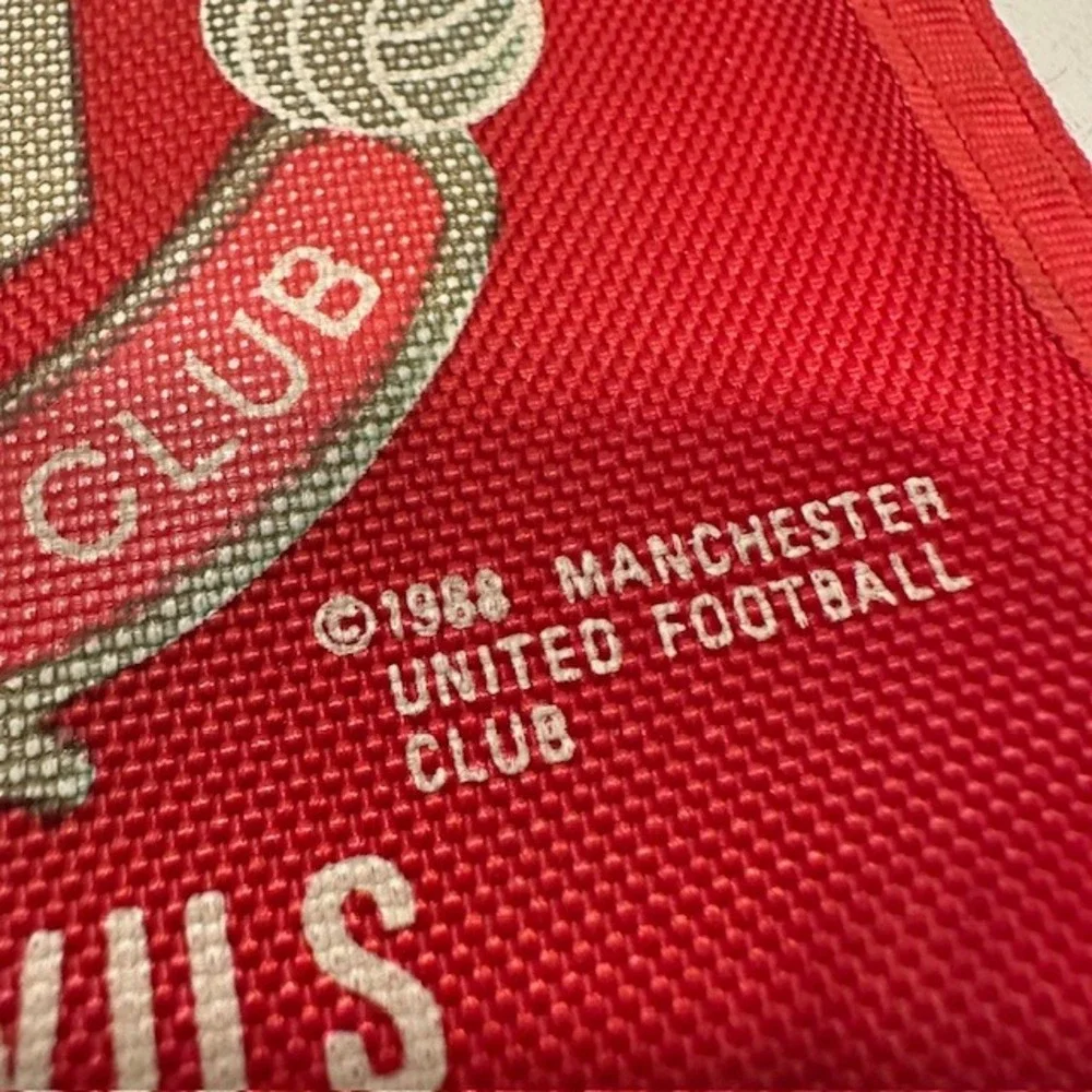 Manchester United Football Club Red Devils‎ Wallet 1988 Vintage Retro